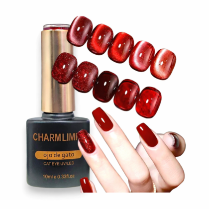 SEMI OJO DE GATO ROJO JELLY CHARM LIMIT