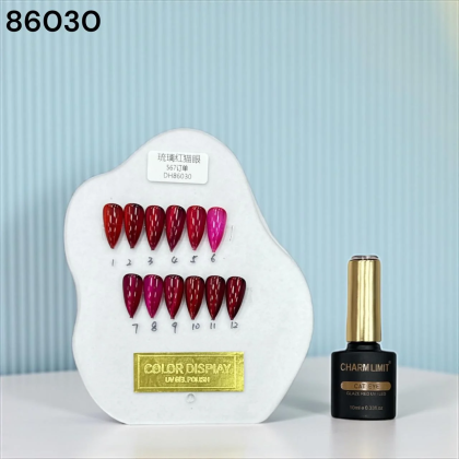 SEMI OJO DE GATO ROJO JELLY CHARM LIMIT