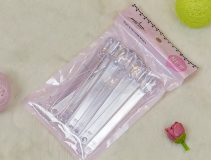 MUESTRARIO ALMENDRA TRANSPARENTE 50PCS PARIS NIGHT 20116