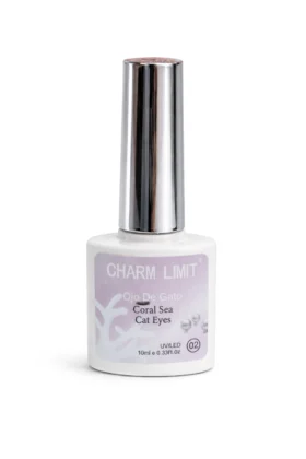 ESMALTE OJO DE GATO CORAL SEA  CHARM LIMIT 10 ML
