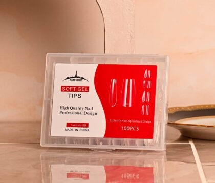TIPS SOFT GEL CUADRADA*100PCS #0 EN CAJA 20251.0