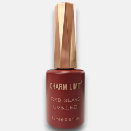 ESMALTE SEMIPERMANENTE RED GLASS CAHRM LIMIT 15ML
