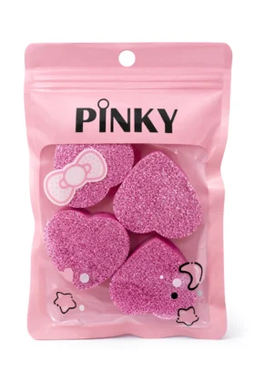 LIMA SPONGE CORAZON GLITTER 4U PINKY PKY B012-14