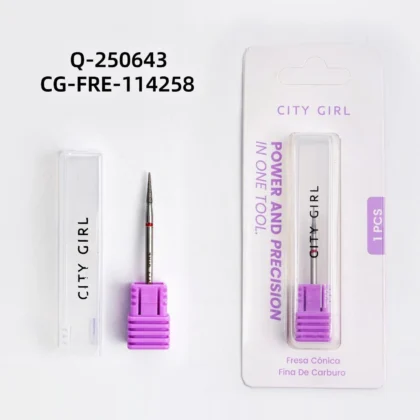 FRESA CONICA FINA DE CARBURO CITY GIRL Q-250643