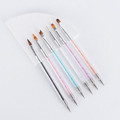 KIT PINCELES DOBLE PUNTA CITY GIRL 6PCS BY-1274