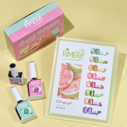 ESMALTE RIMERA 15 PRISMA ESTEREO OJO DE GATO FRUTA 10ML RQ-ES04-05